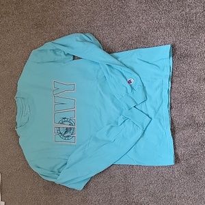 Navy long sleeve tee